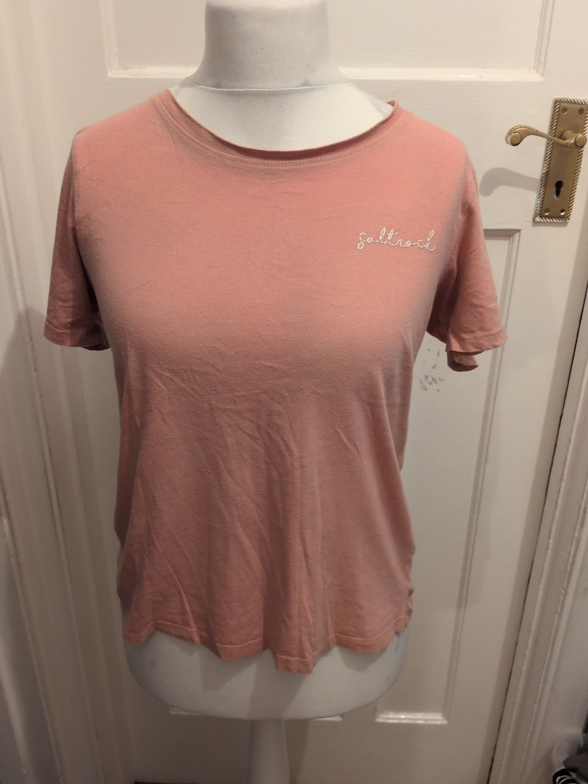 Saltrock 12 Pink Short Sleeve Plain T-shirt
