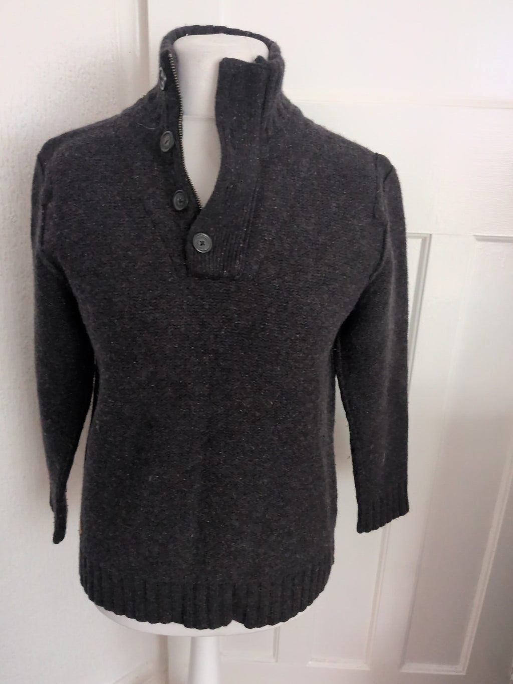 Rocha John Rocha Medium Grey Long Sleeve Pullover Jumper