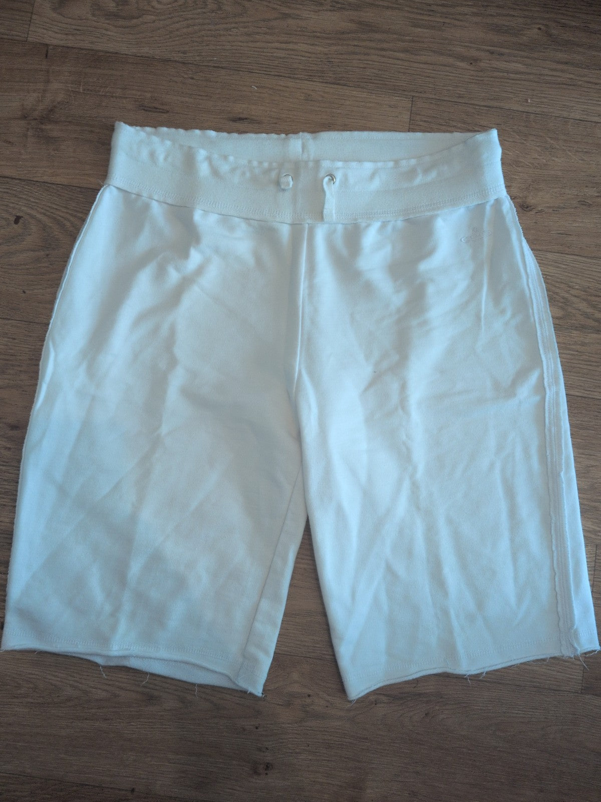 Olympus 12 White Sweat Shorts