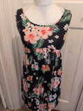 George Maternity 10 Floral Sleeveless Dress