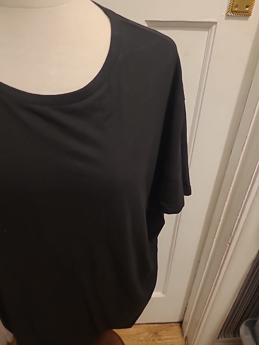 Mens Primark Size 2xl Reg Fit Black Short Sleeved Tshirt
