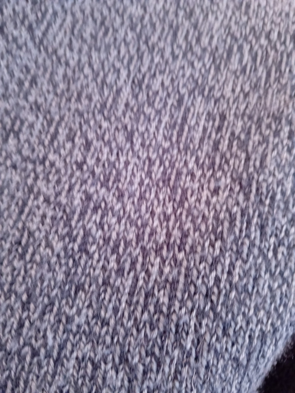 Tu Medium Navy Fleck High Neck Jumper
