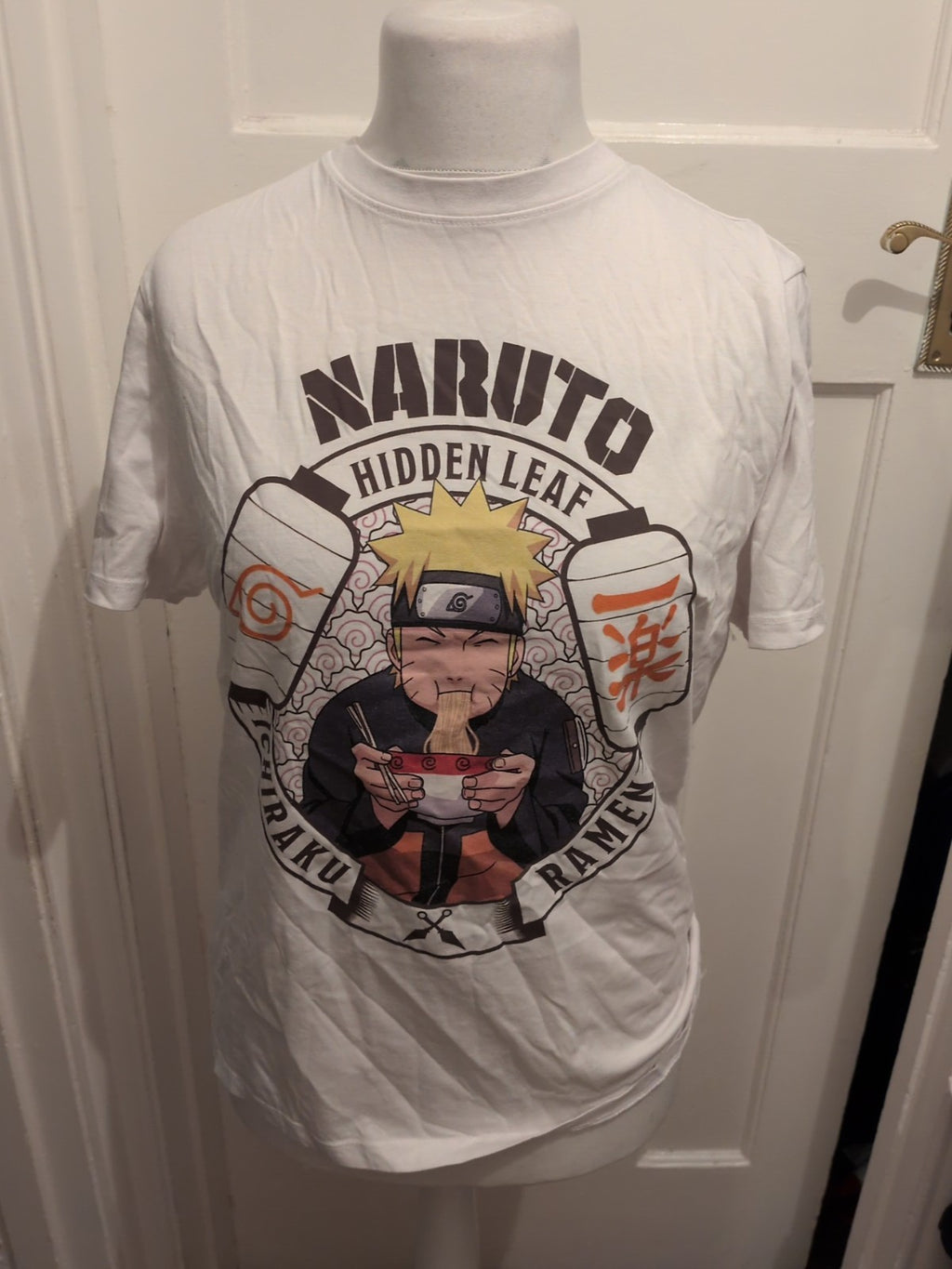 Naruto Small Anime Print Short Sleeve T-shirt