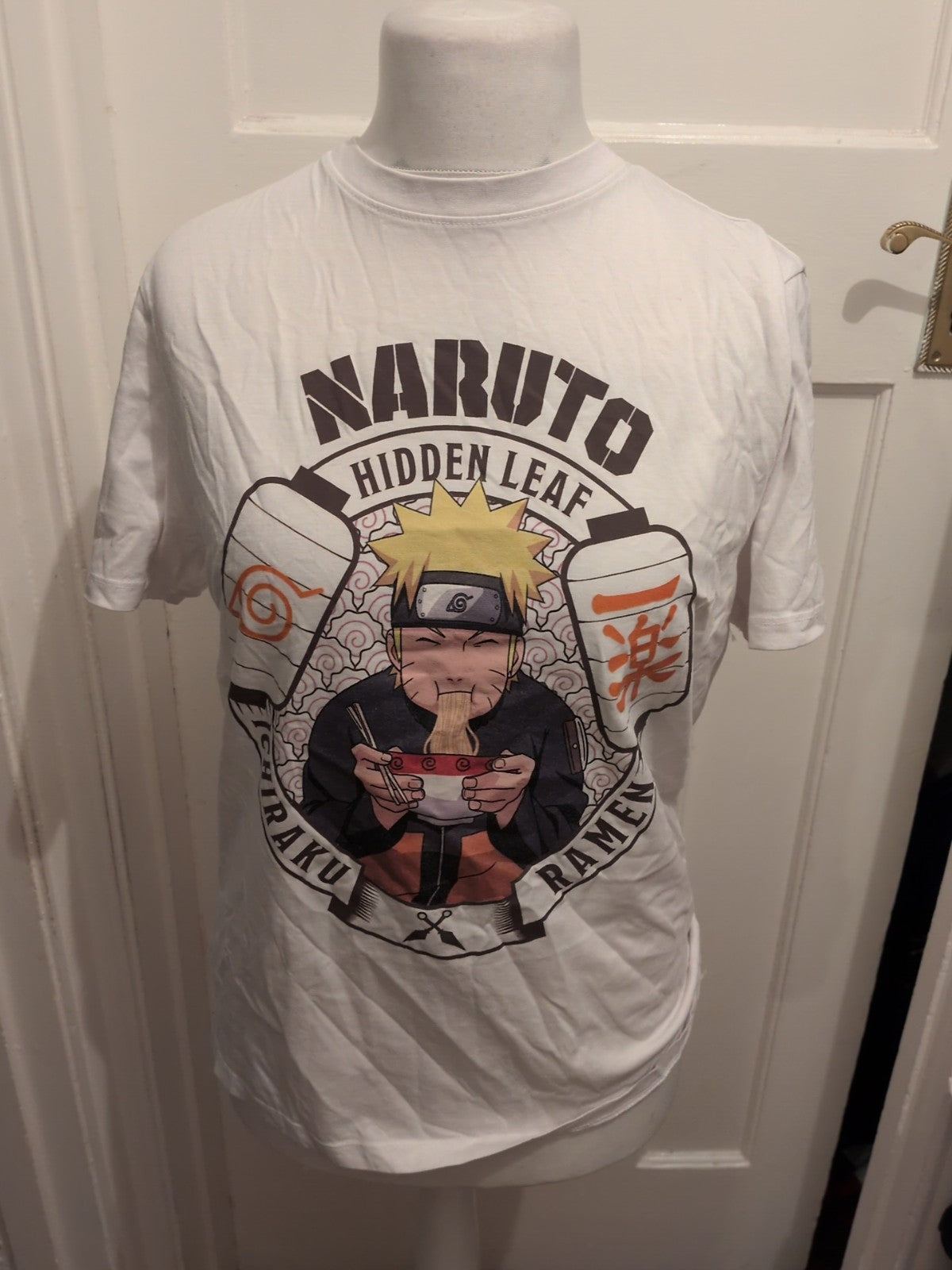 Naruto Small Anime Print Short Sleeve T-shirt