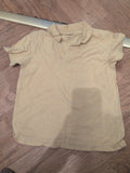 M&S 4-5 Years Yellow Short Sleeve Polo