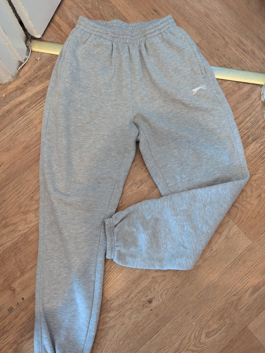 Slazenger Medium Grey Joggers With Drawstring