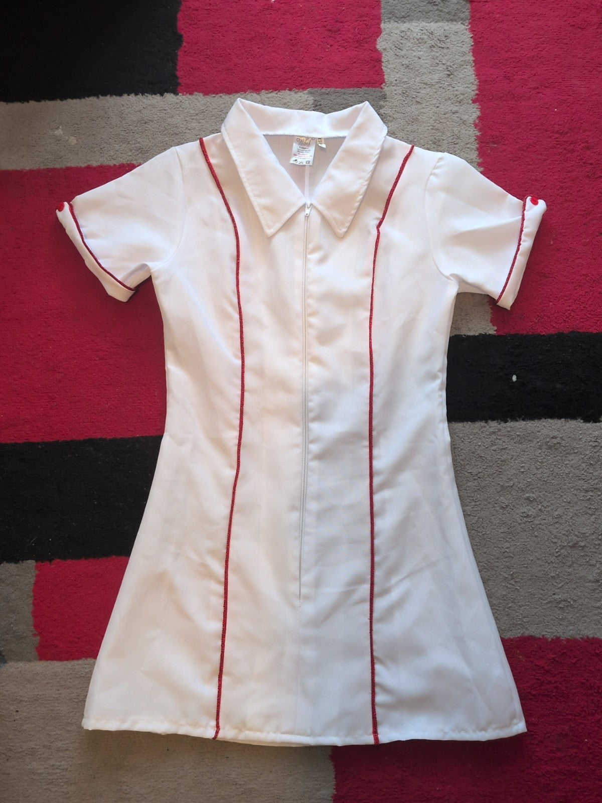 Ladies Wicked Costumes Size XS White With Red Nurse Costume