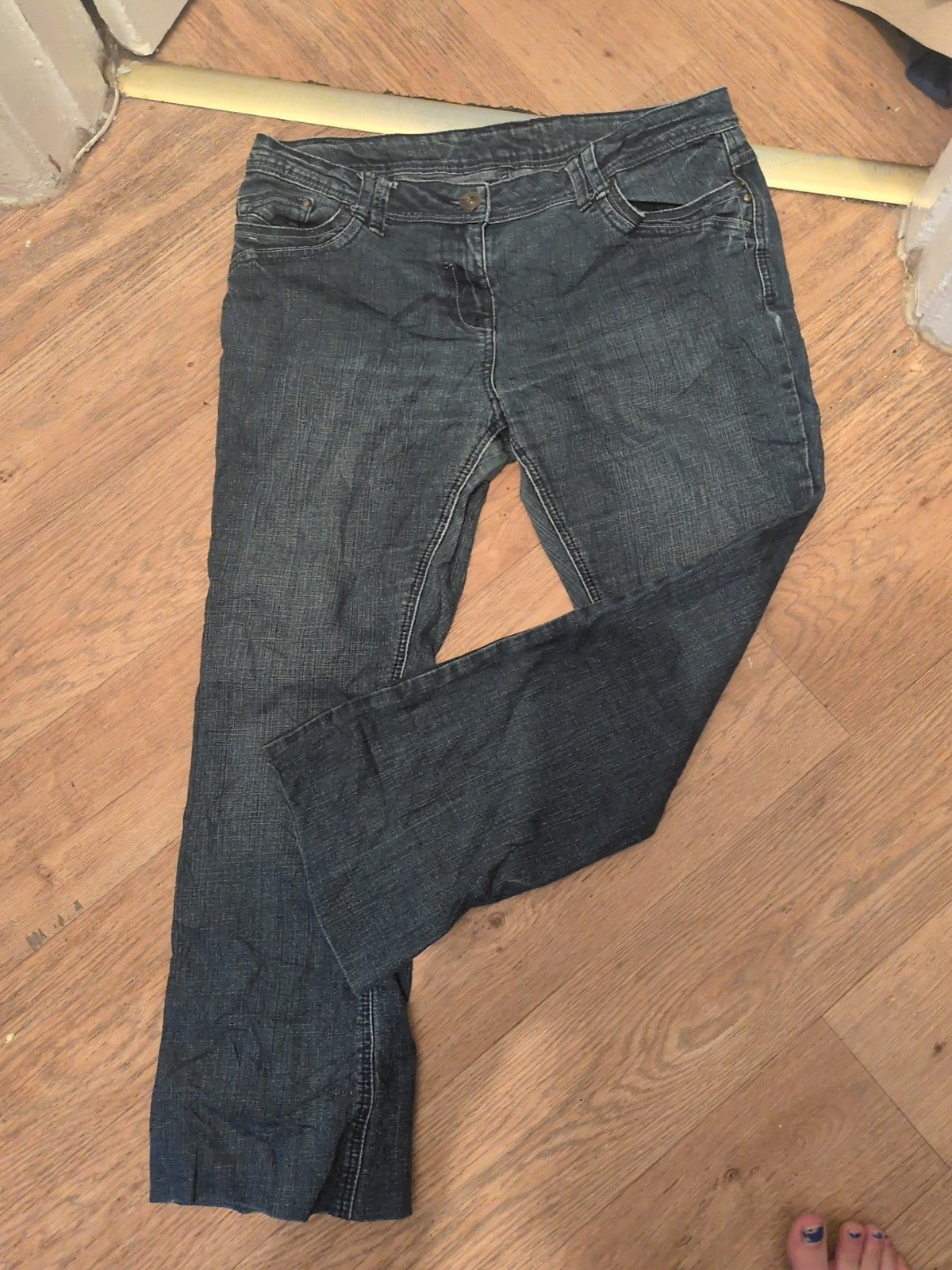 BHS 14 Denim Straight Jeans