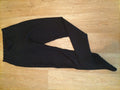 Ladies Size Small Black Raised Detail Textured Leggings