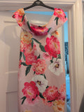 Papaya 12 Multicoloured Floral Sleeveless Dress