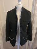 Brand New Large Black Lined Blazer
