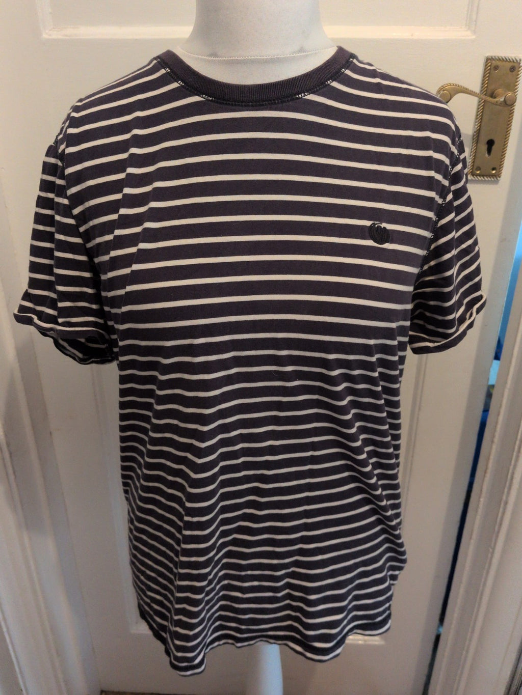 Fat face Medium Navy Stripe Short Sleeve T-shirt