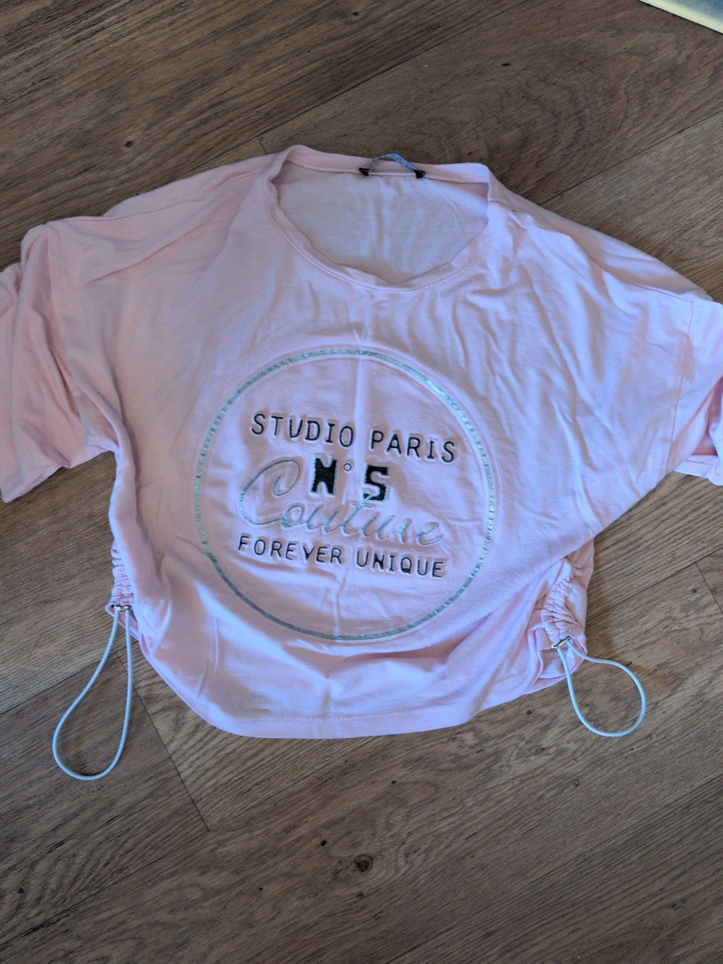 Select 12-13 Years Pink Print Short Sleeve T-shirt