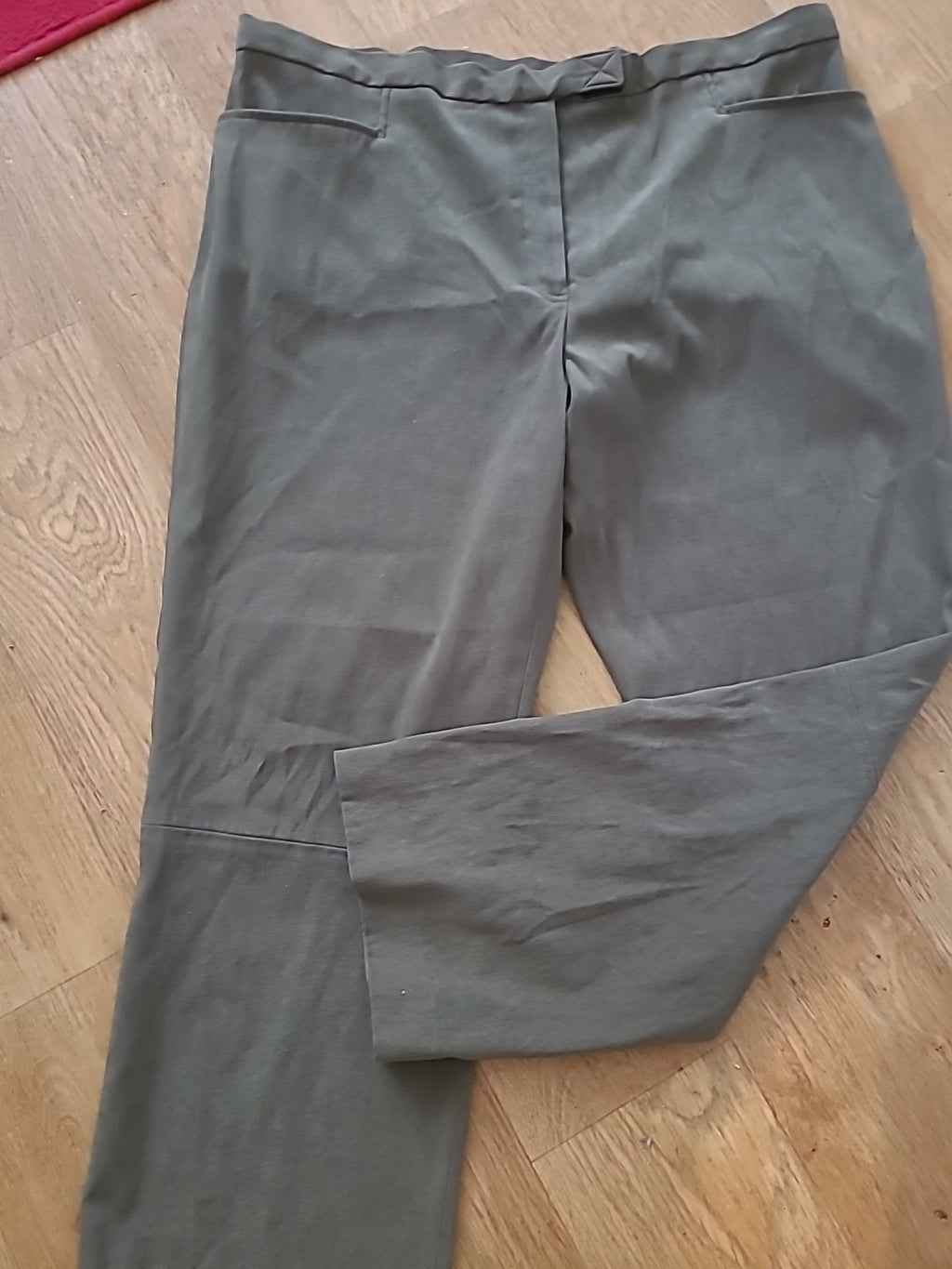 Ladies Anna Morelle Size 20 Grey Trousers
