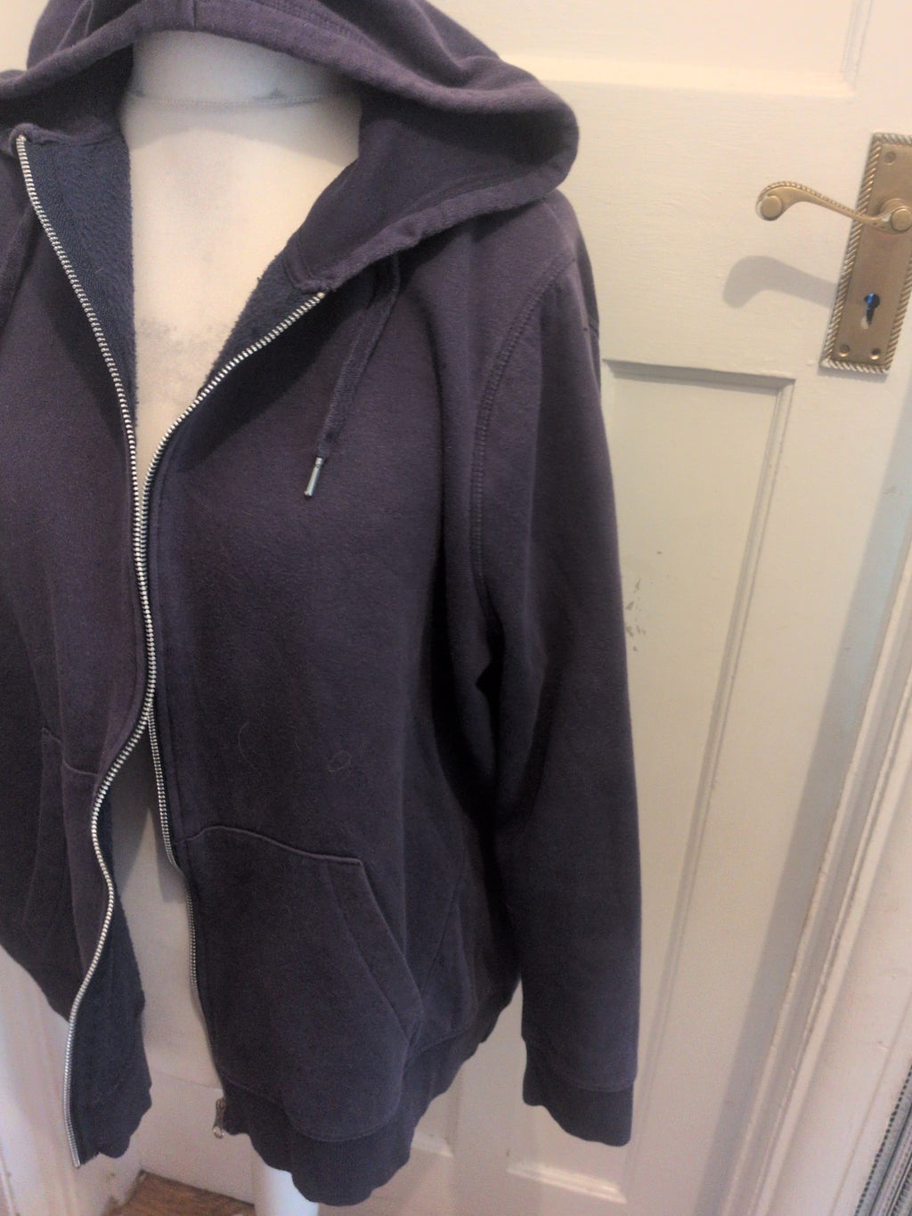 Tu 24 Navy Full Zip Hoodie