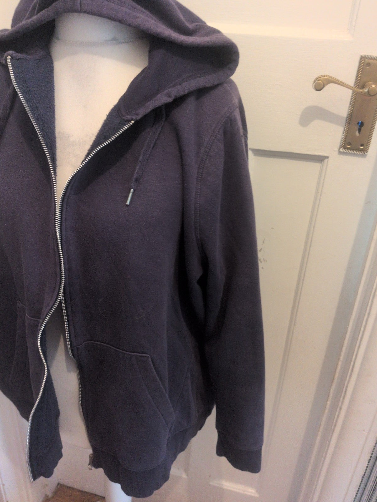 Tu 24 Navy Full Zip Hoodie