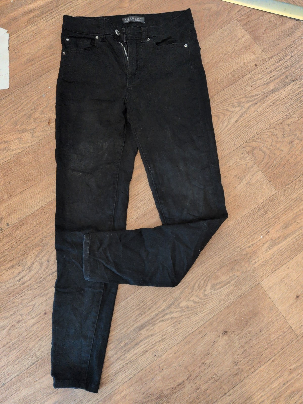 Ladies Denim&Co Primark Size 8 Black Skinny Jeans