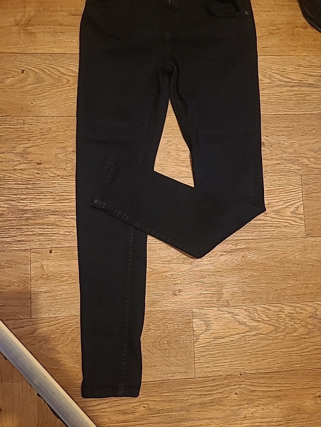 Mens Topshop Size 28x30 Black Slim Jeans