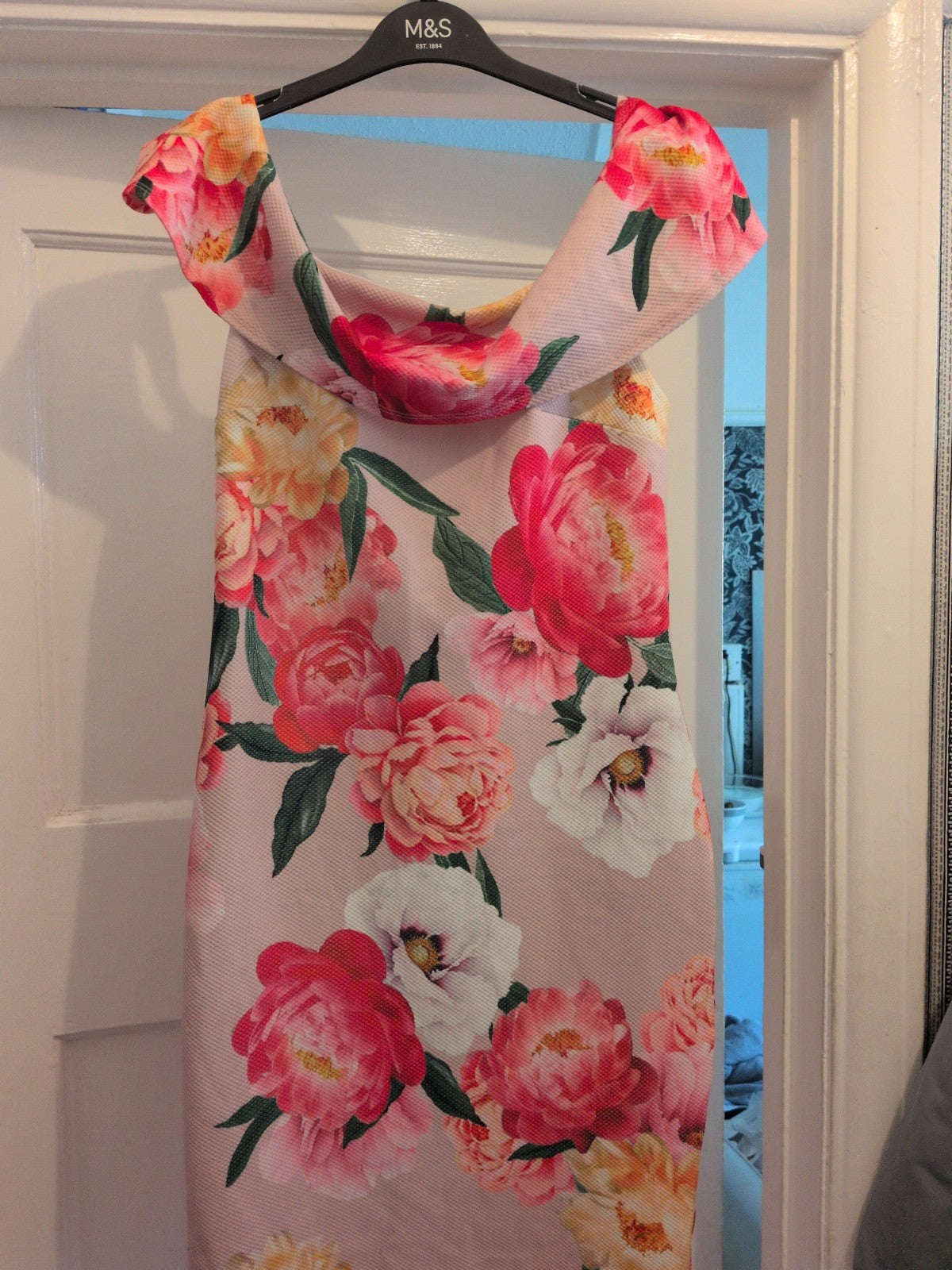 Papaya 12 Multicoloured Floral Sleeveless Dress