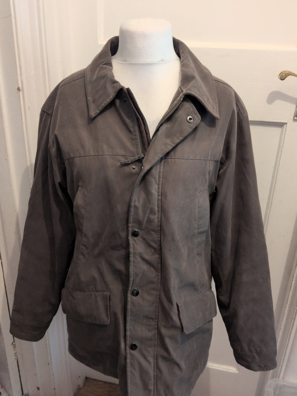 Kingston Medium Khaki Fleece Lined Coat