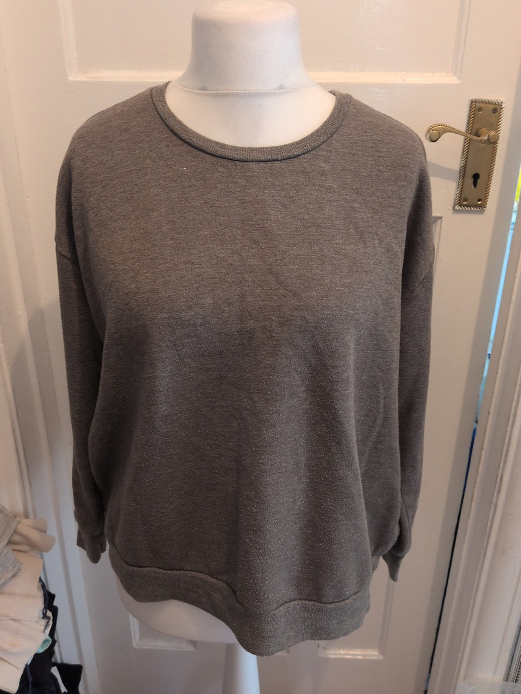 Primark 18 Grey Jumper Pullover Bobbling