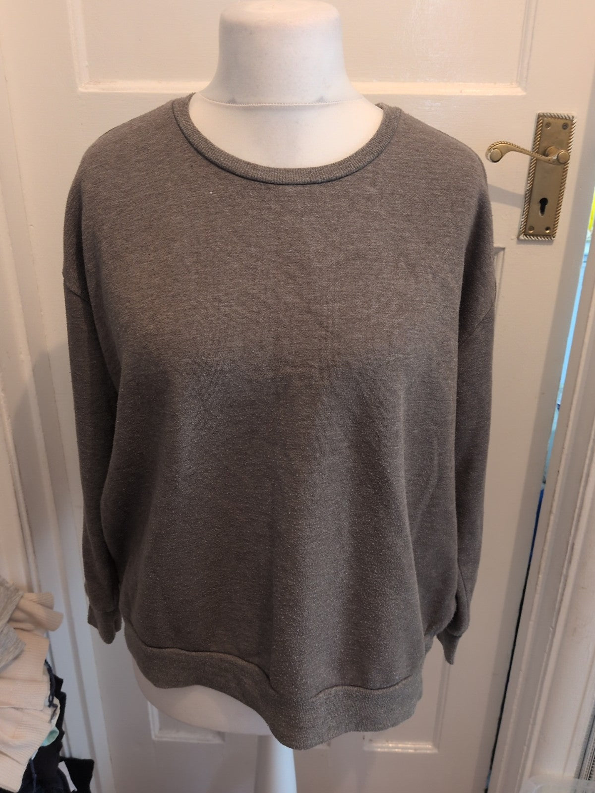 Primark 18 Grey Jumper Pullover Bobbling