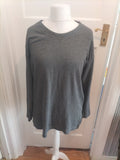 Fashion Extra 20/22 Grey Long Sleeve Jumper