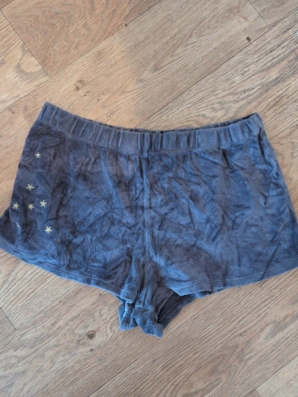 Topshop Small Grey Elasticated Pyjama Sleep Shorts