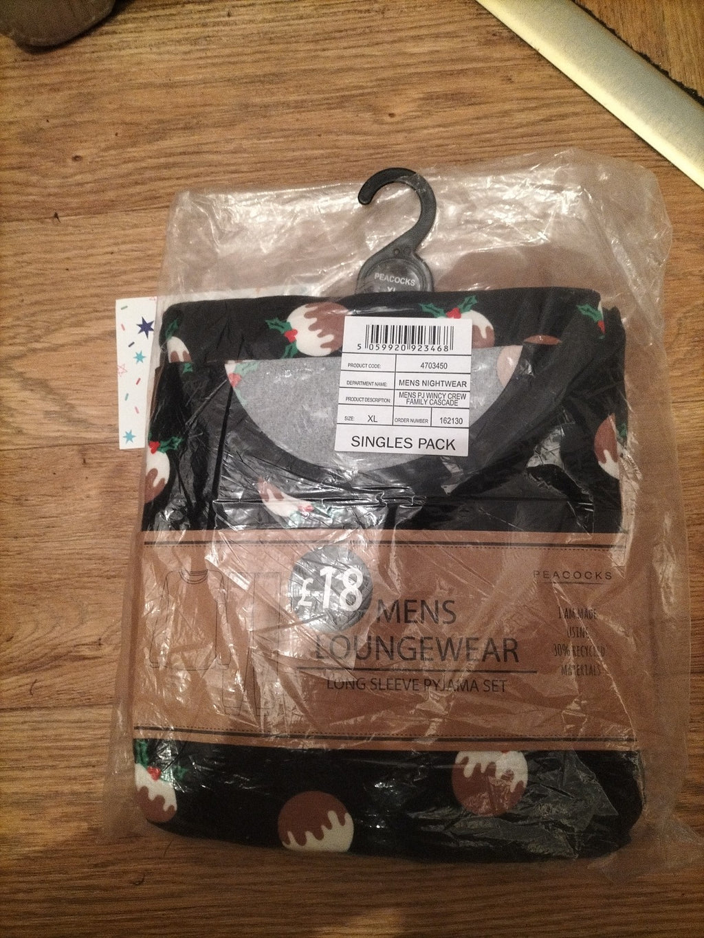 Brand New Peacocks Size XL Christmas Pyjama Set