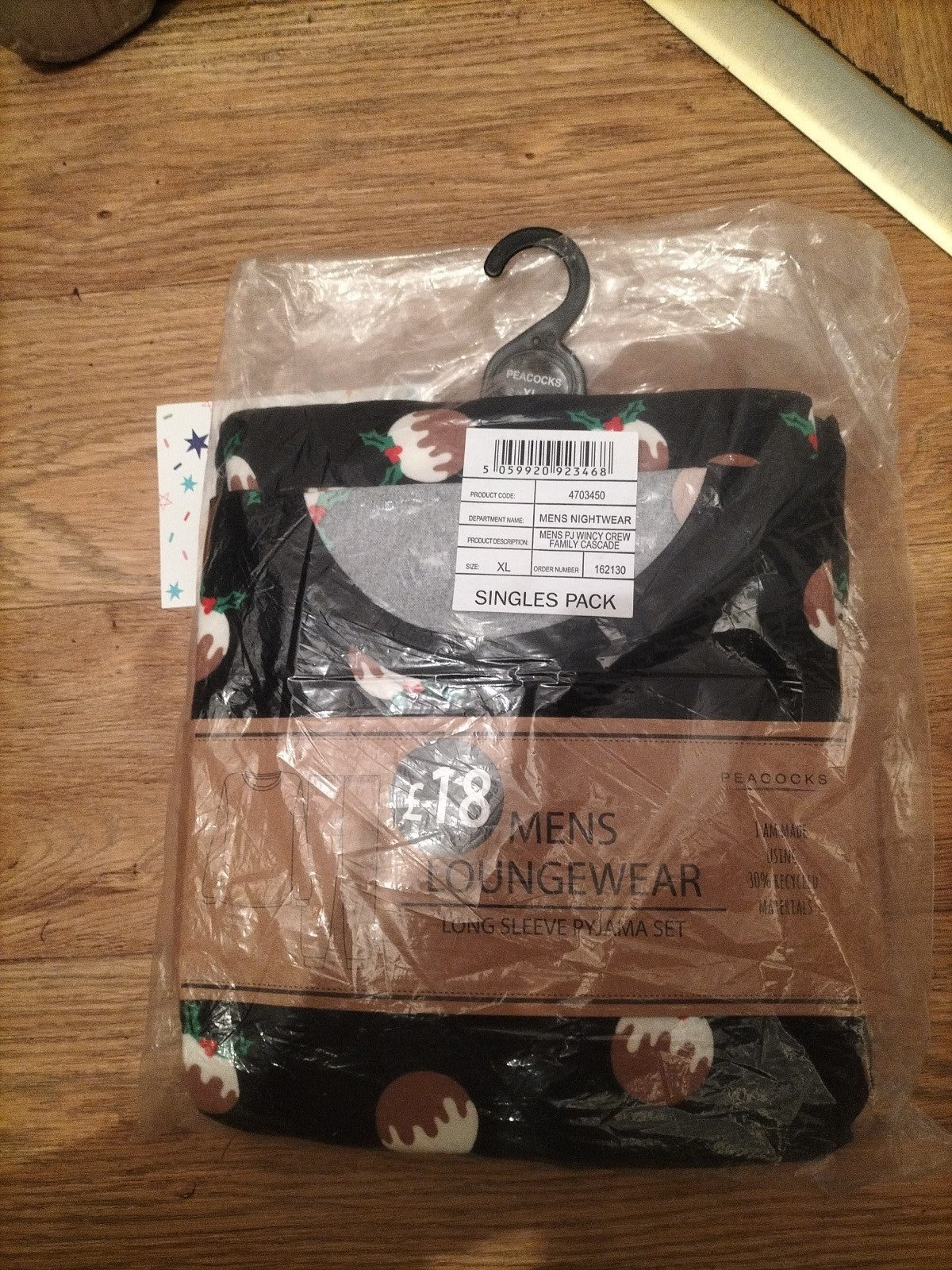 Brand New Peacocks Size XL Christmas Pyjama Set
