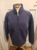 Mens Wrangler Size Medium Navy Zipped Jacket