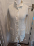 Editions Medium Cream Knit Long Length Cardigan