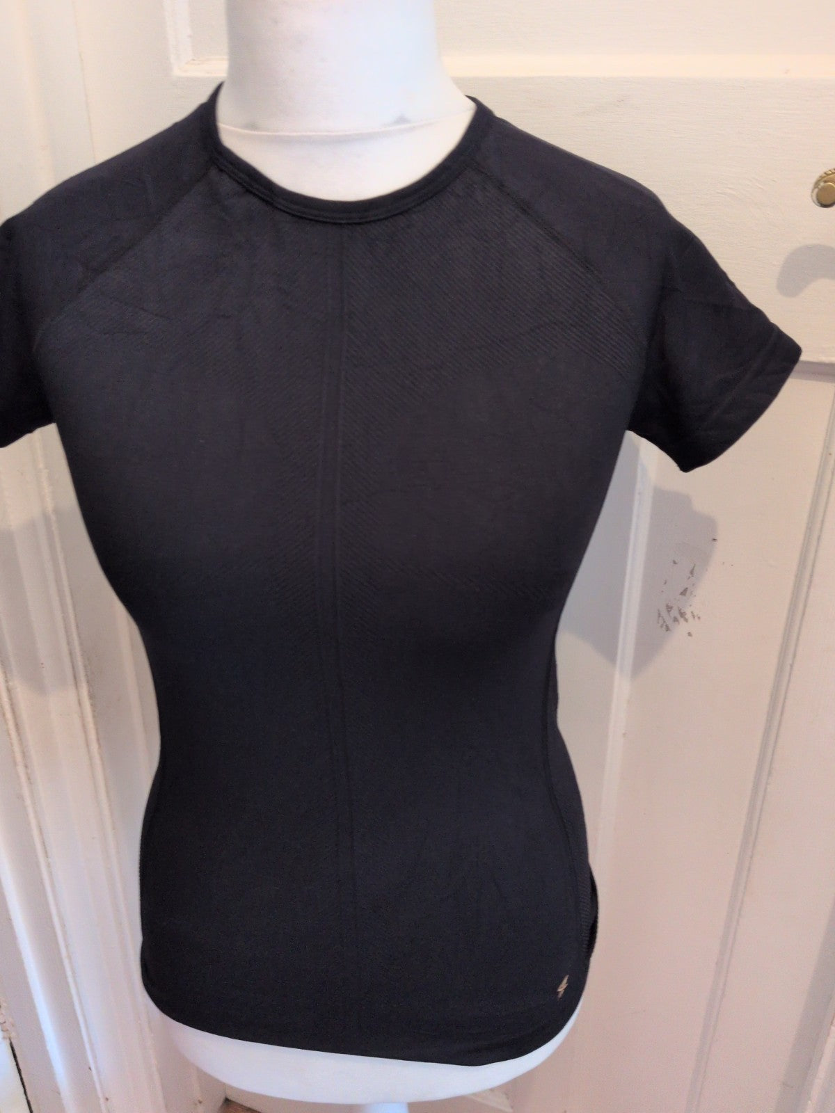 Primark 10-12 Small Black Short Sleeve T-shirt