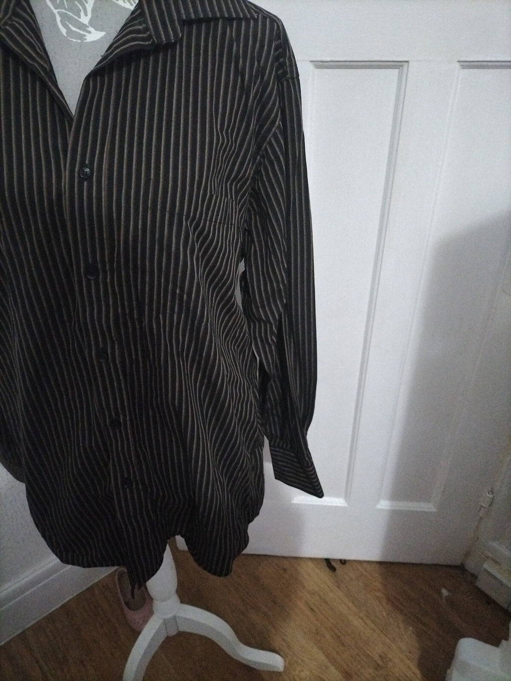 Mens George 16" Striped Shirt