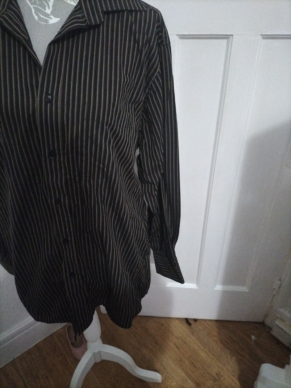 Mens George 16" Striped Shirt