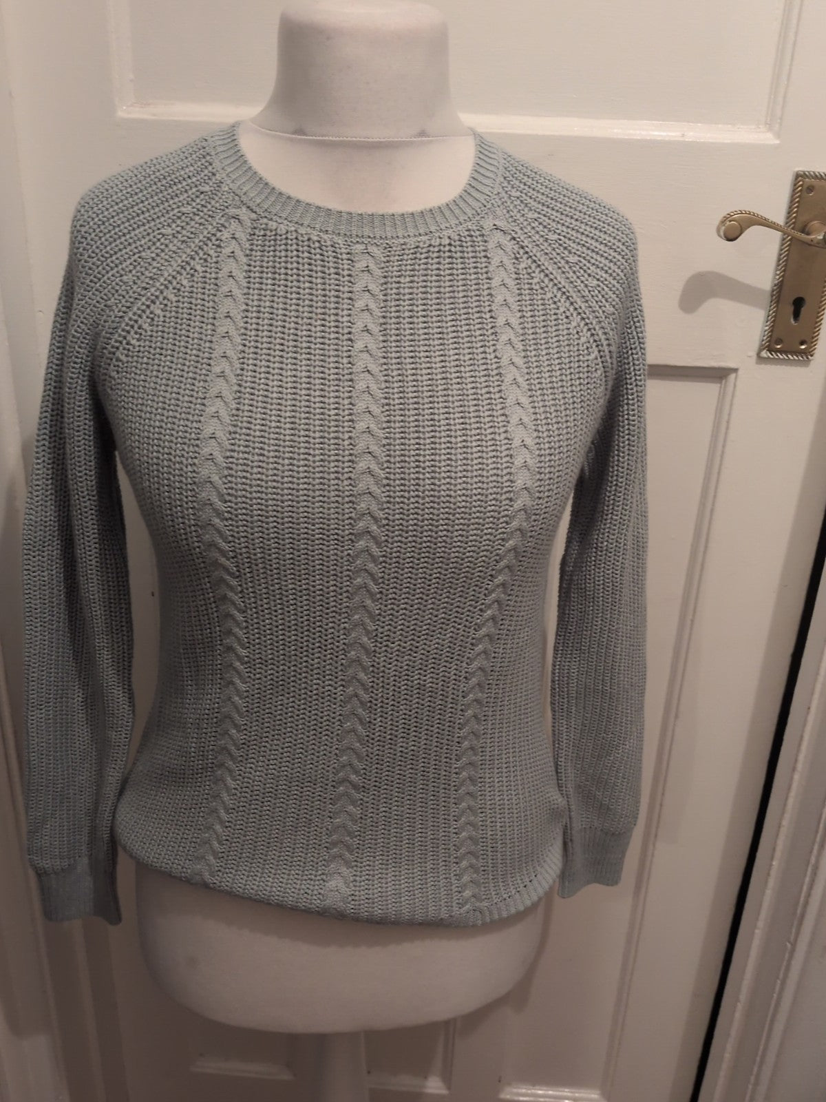 Papaya Small Mint Knit Pullover Jumper
