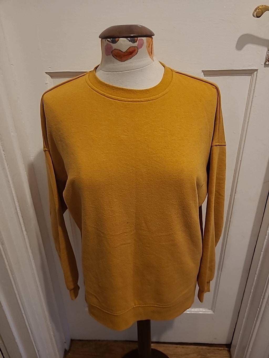 Ladies New Look Size 10 Orange Pullover Jumper