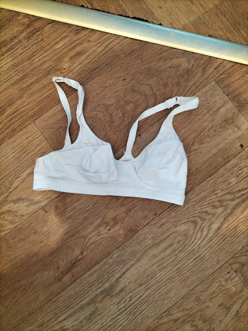 Marks And Spencer 30C White No Pad No Wire Bra