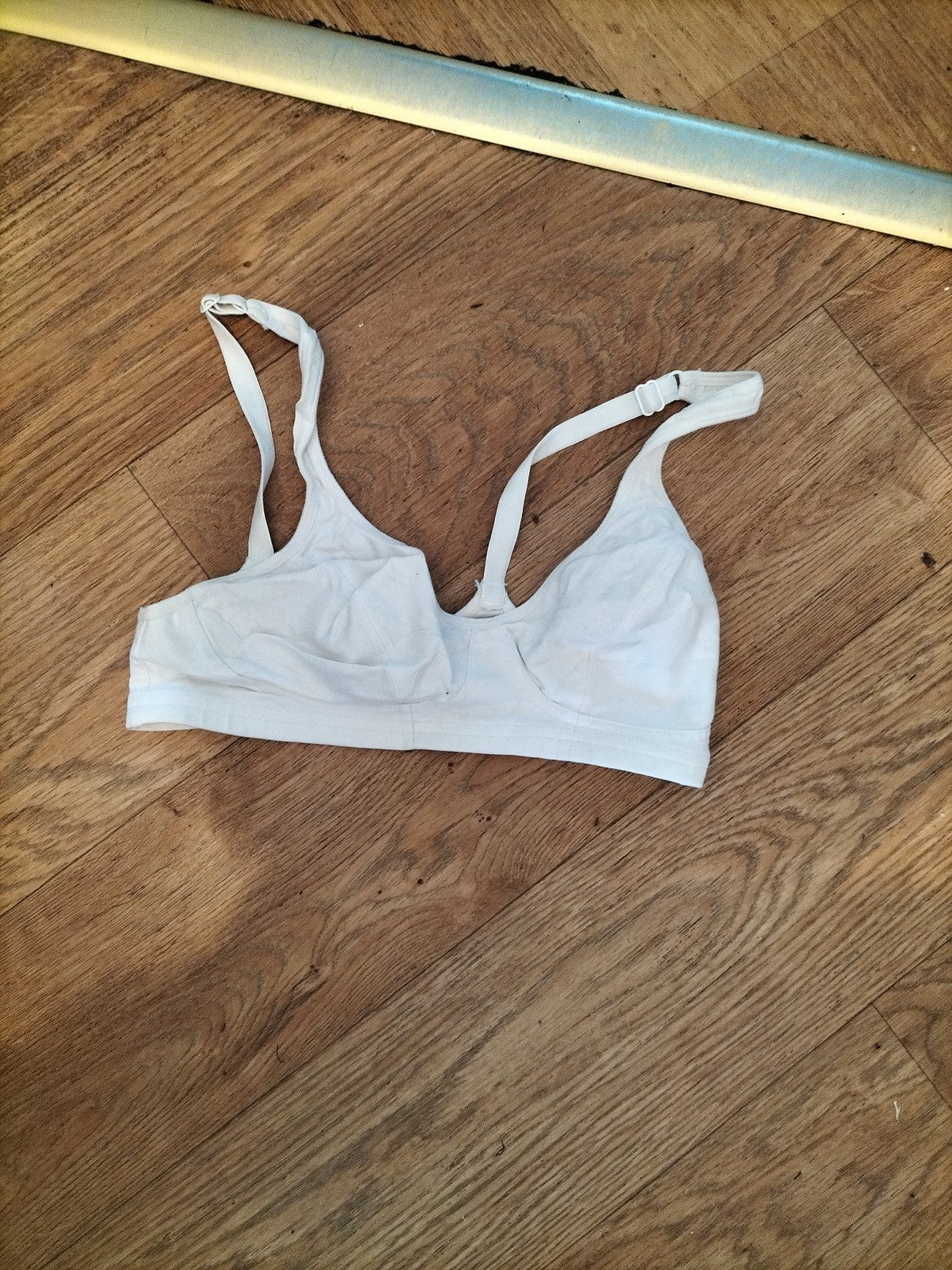 Marks And Spencer 30C White No Pad No Wire Bra