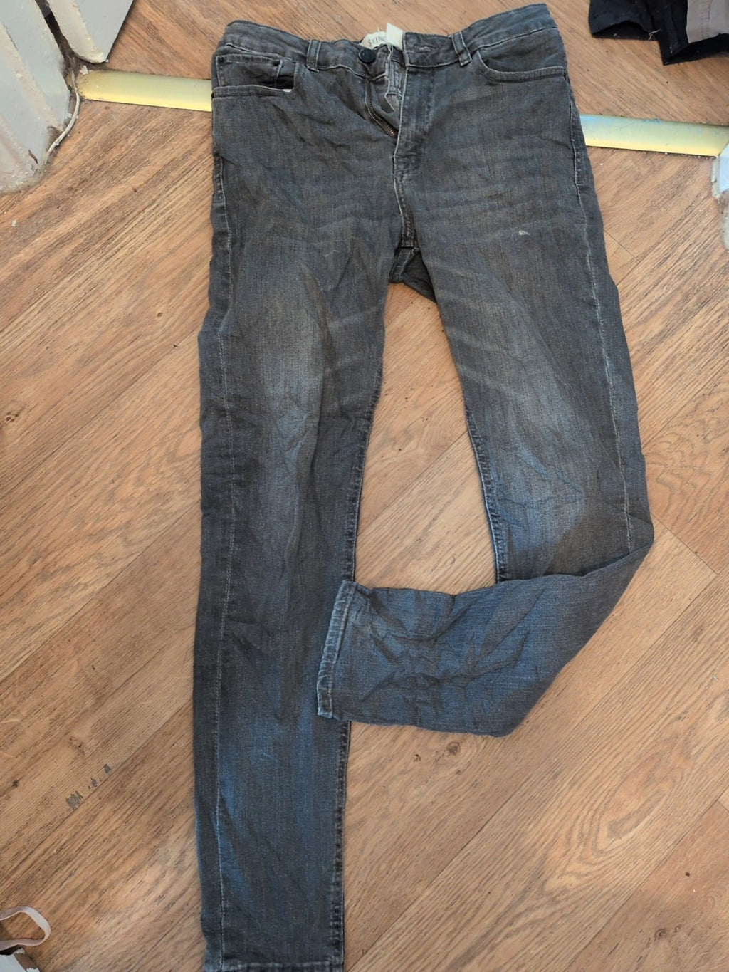 New Look 32/32 Skinny Stretch Grey Jeans