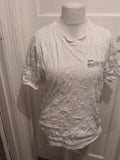 US Athletic XL White Print Short Sleeve T-shirt