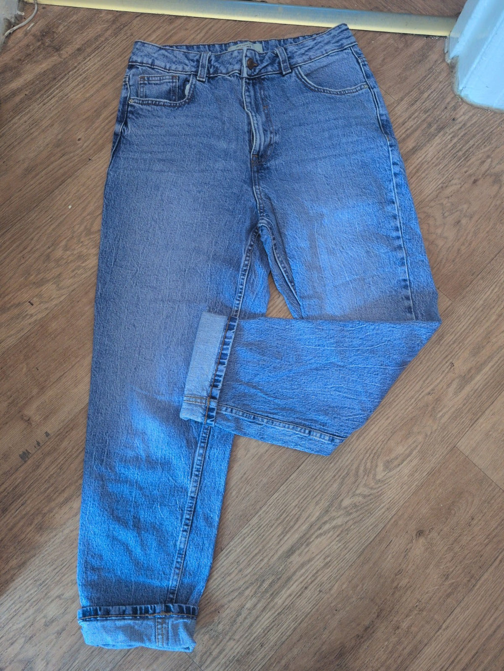 Ladies New Look Kind Size 12 Slim Fit Comfort Stretch Mom Ankle Grazer Jeans...