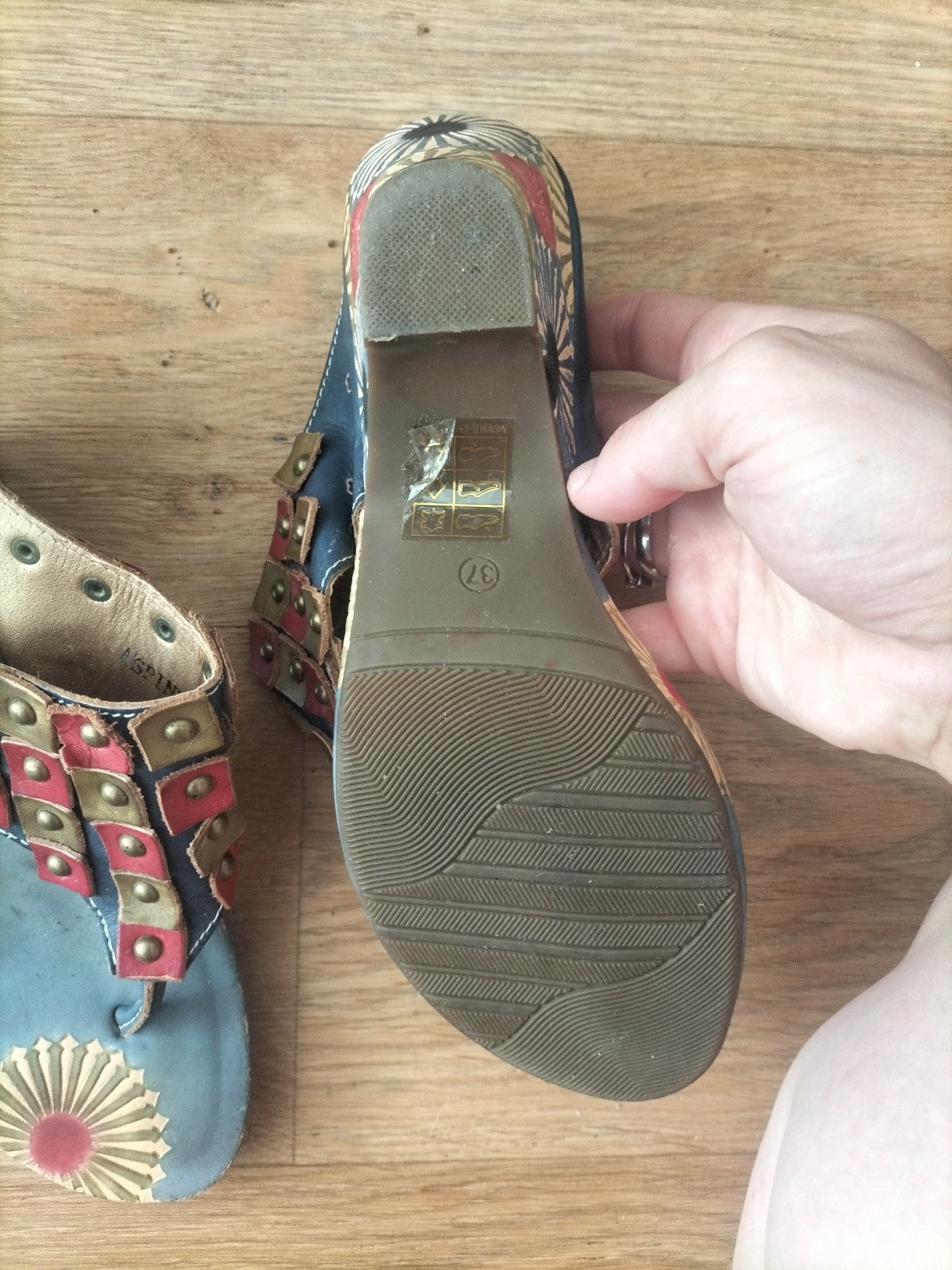 Riva Euro 37 Heeled Sandals