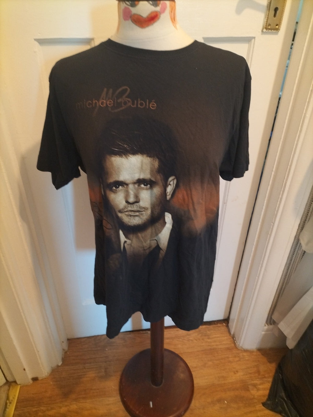 Ladies Size Large "Michael Buble" Short Sleeved Tshirt