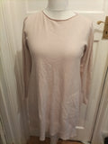 XL Baby Pale Pink Long Sleeve Jumper Dress