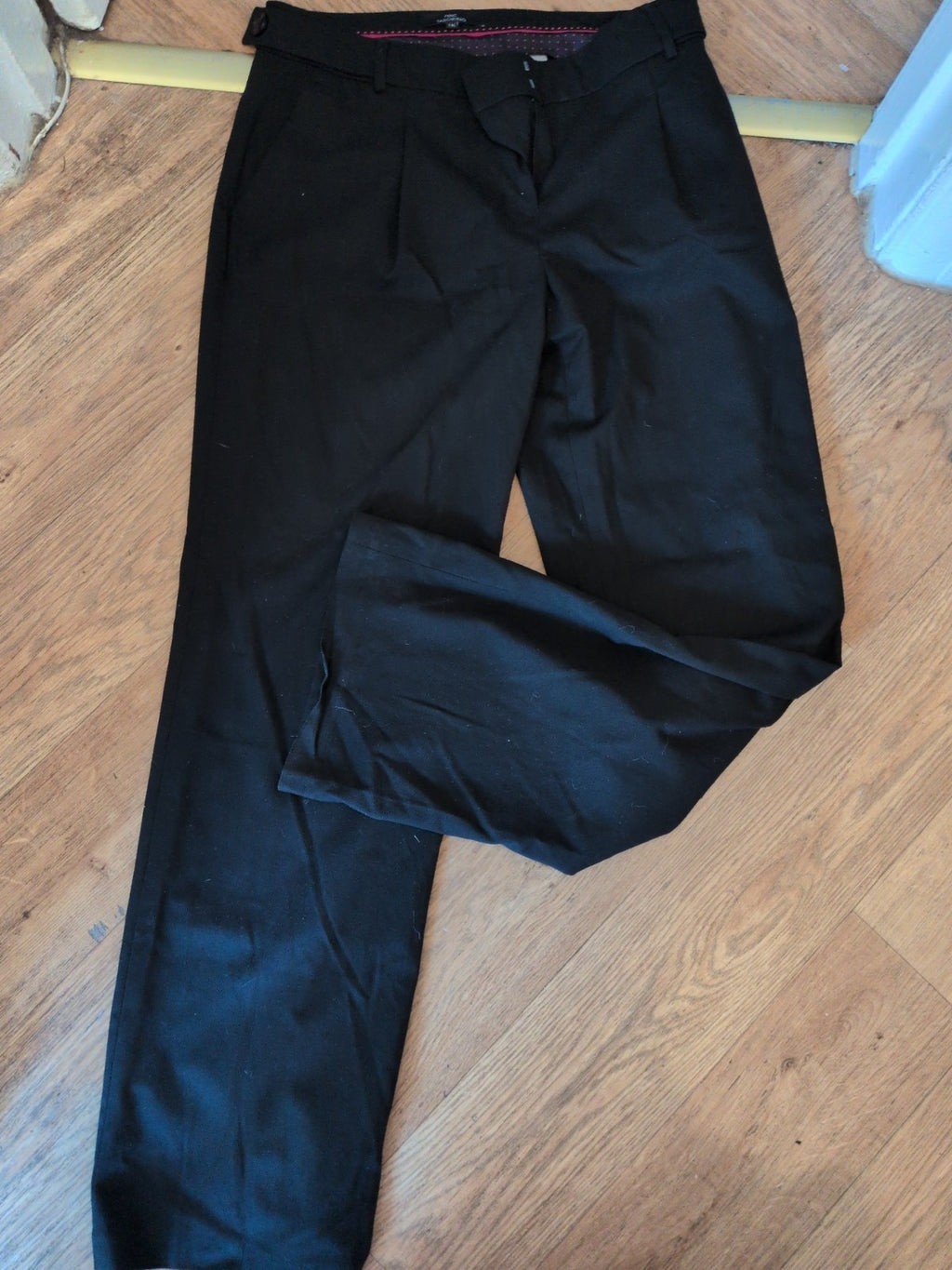 Next 12L Tailoring Black Smart Trousers
