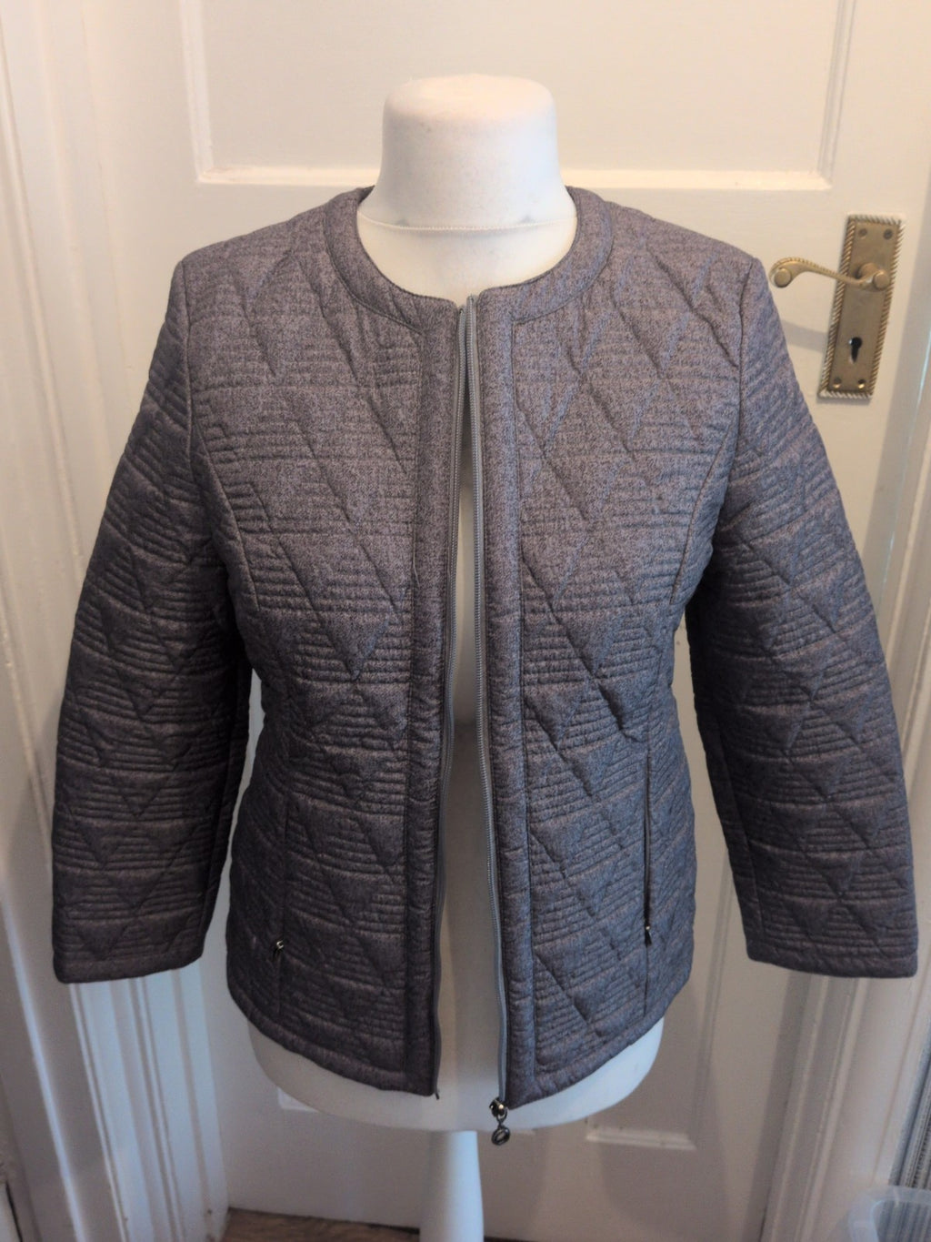 Viz.A.viz 8/10 Grey Full Zip Jacket