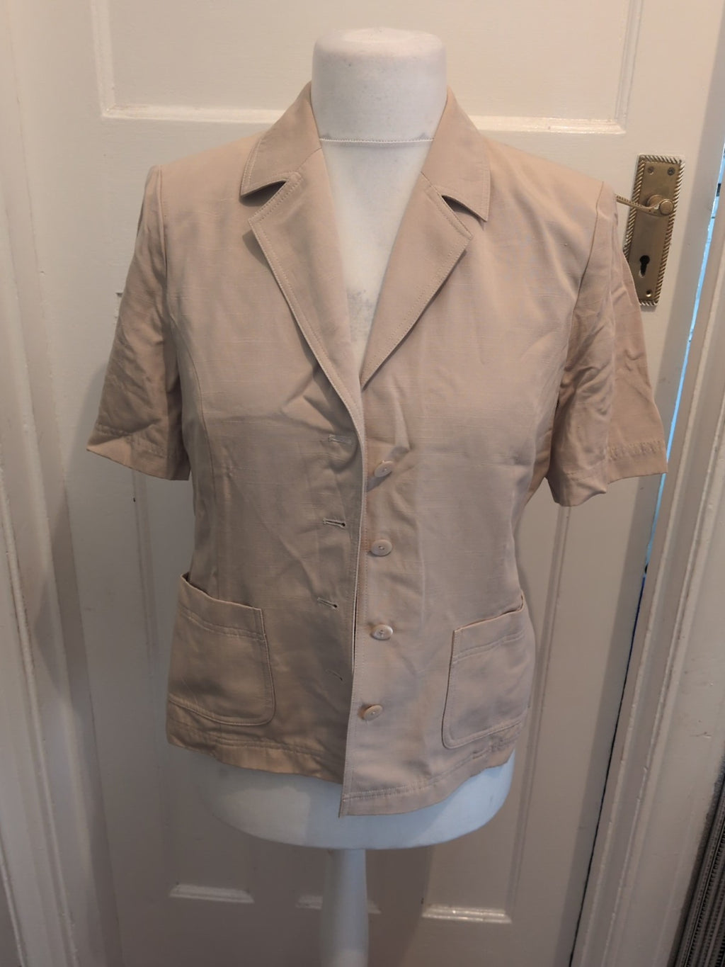 Windsmoor 10 Beige Lined Blazer