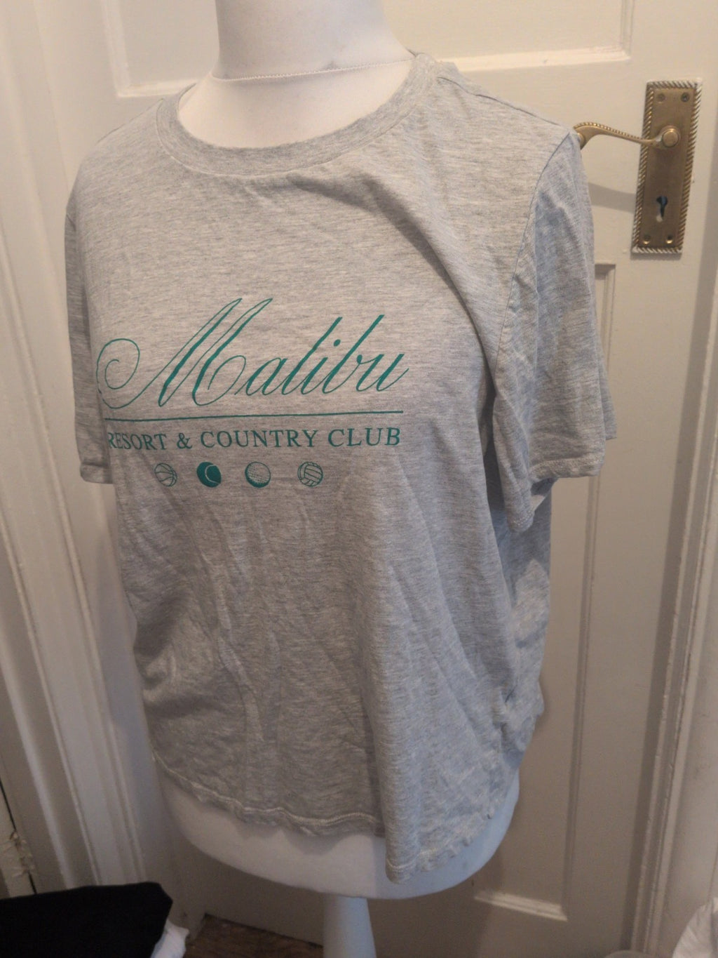 Primark XL Grey Malibu Short Sleeve T-shirt