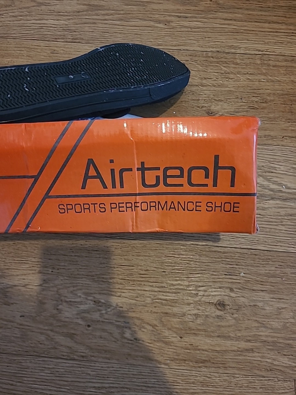 Brand New Mens Air Tech Size Uk 8 Black Plimpsole